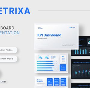 KPI Dashboard Google Slides Template