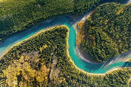 Aerial View, Banff National Park