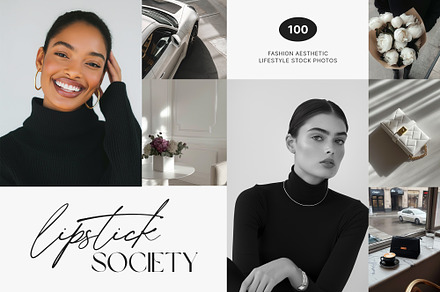 LIPSTICK SOCIETY 100 Fashion Photos