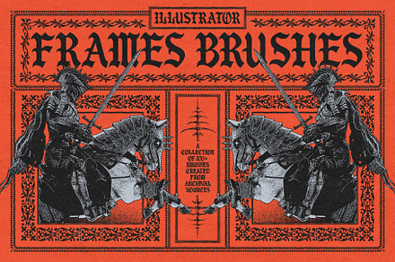 Illustrator Frames Brushes