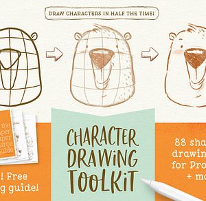 Procreate Character Drawing Toolkit