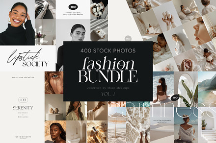 FASHION BUNDLE 400 Stock Photos