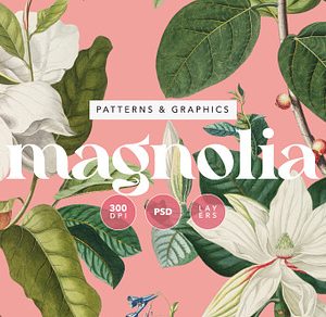 Exquisite Botanical Floral Pattern