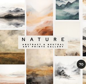 ABSTRACT NATURE PRINTS GALLERY