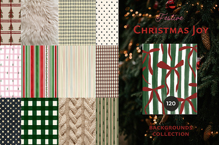 CHRISTMAS JOY Backgrounds