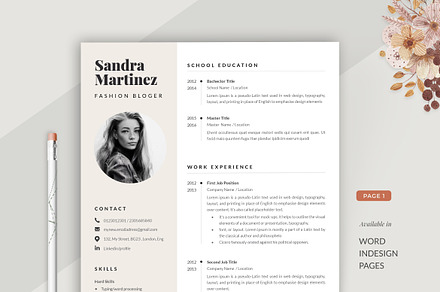 CV Template for Word
