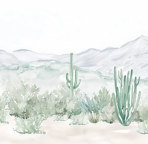 Cacti and sands